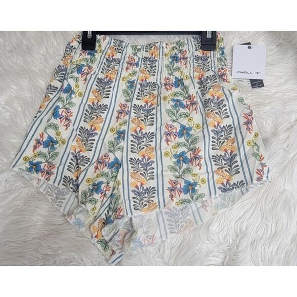 O'Neill Juniors' Cove Cabo Printed Shorts Size XS - Picture 3 of 4